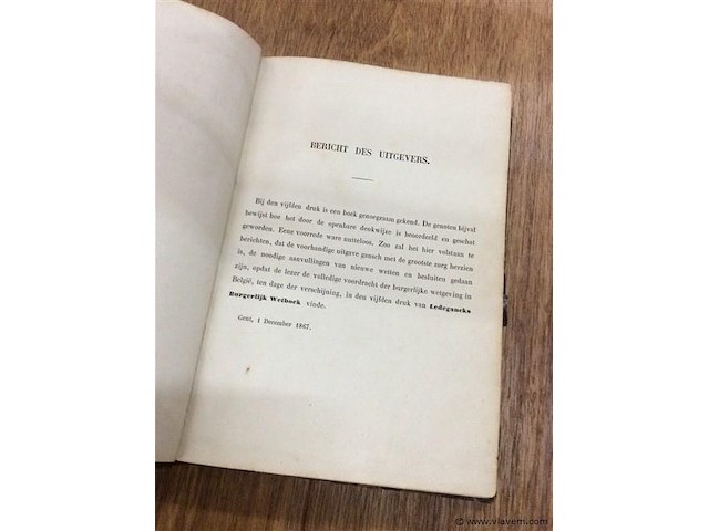 Burgerlijk wetboek 1867. - afbeelding 2 van  3