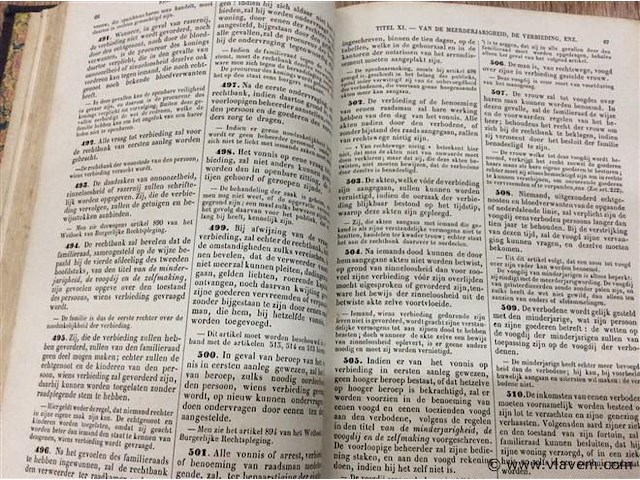 Burgerlijk wetboek 1867. - afbeelding 3 van  3