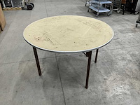 Burgess ronde klaptafels (10x) - afbeelding 1 van  7