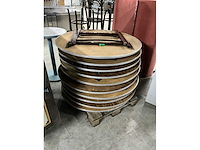 Burgess ronde klaptafels (10x) - afbeelding 7 van  7