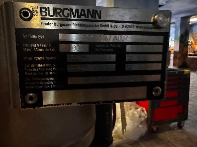Burgmann - mobile pumpe - 2000 - afbeelding 12 van  12