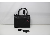 Burkely antique avery dames handbag 14'' zwart - afbeelding 1 van  2