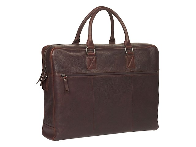 Burkely antique avery unisex laptopbag 17'' bruin - afbeelding 1 van  4