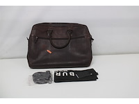 Burkely antique avery unisex laptopbag 17'' bruin - afbeelding 3 van  4