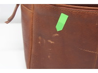 Burkely antique avery unisex rugzak tablet cognac - afbeelding 3 van  3