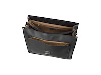 Burkely intage scott briefcase 2comp aktetas zwart - afbeelding 2 van  5