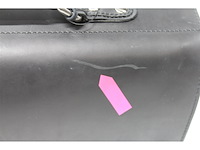 Burkely intage scott briefcase 2comp aktetas zwart - afbeelding 5 van  5