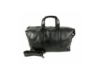 Burkely vintage sem unisex weekendtas zwart - afbeelding 2 van  6