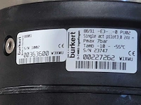 Burkert - 2101 en 8691 pneumatische procesventiel met feedback - afbeelding 6 van  6