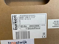 Bürkert 8801 pneumatische hoekafsluiter - afbeelding 2 van  2