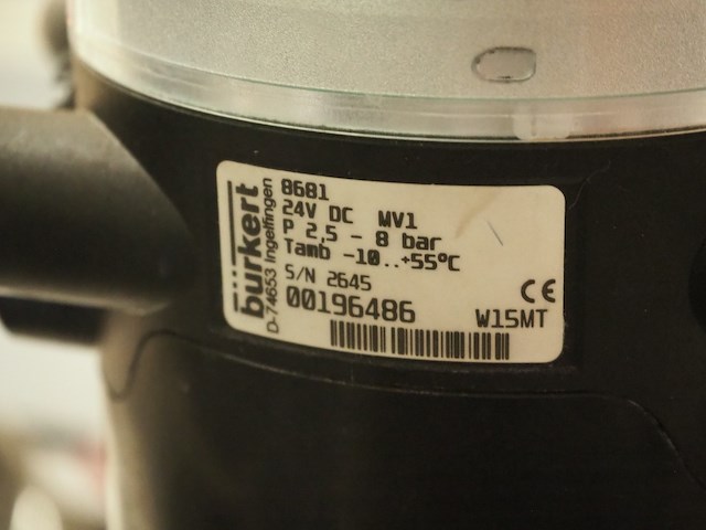 Bürkert/bardiani valvole spa - afbeelding 9 van  12