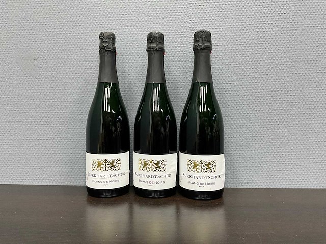 Burkhardt schur sekt brut blanc de noir nv (3x) - afbeelding 1 van  3