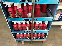 Burnblock display met brandwerend middel (150x) - afbeelding 5 van  6