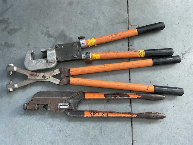 Burndy diverse tangen (3x) - afbeelding 1 van  2