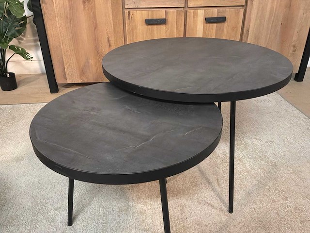 Burnley salontafel set van 3 - afbeelding 6 van  11