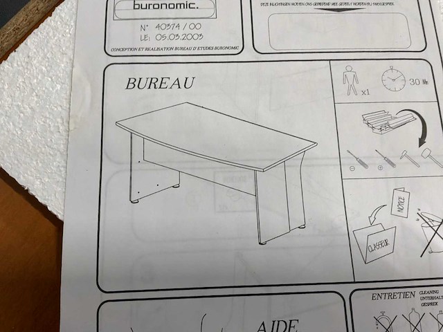 Buronomic bureau set - afbeelding 12 van  13