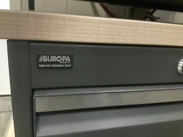 Buropa bureau met ladekast (6x) - afbeelding 2 van  2