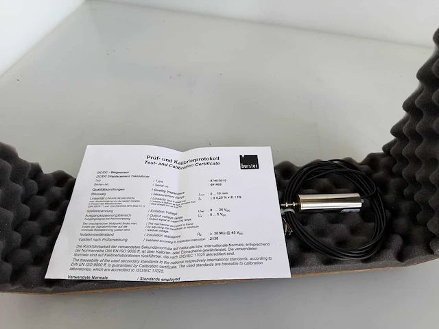 Burster - 8740-5010 - weegsensor - afbeelding 4 van  6