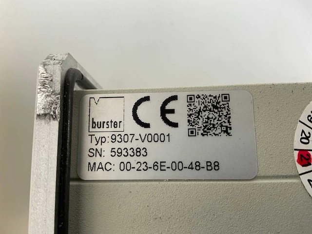 Burster digiforce bedieningspaneel analytische apparaat (2x) - afbeelding 4 van  7