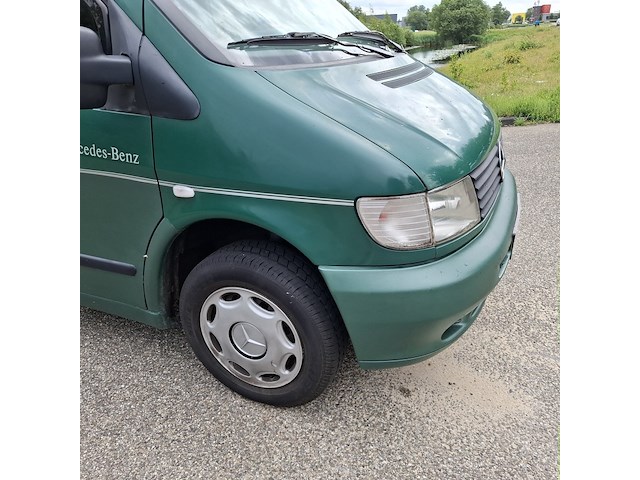 Bus camper, mercedes-benz, vito 110 d, groen, 1998 - afbeelding 5 van  52