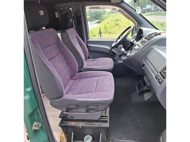 Bus camper, mercedes-benz, vito 110 d, groen, 1998 - afbeelding 9 van  52
