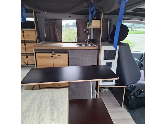 Bus camper, mercedes-benz, vito 110 d, groen, 1998 - afbeelding 11 van  52