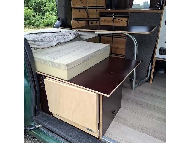 Bus camper, mercedes-benz, vito 110 d, groen, 1998 - afbeelding 13 van  52