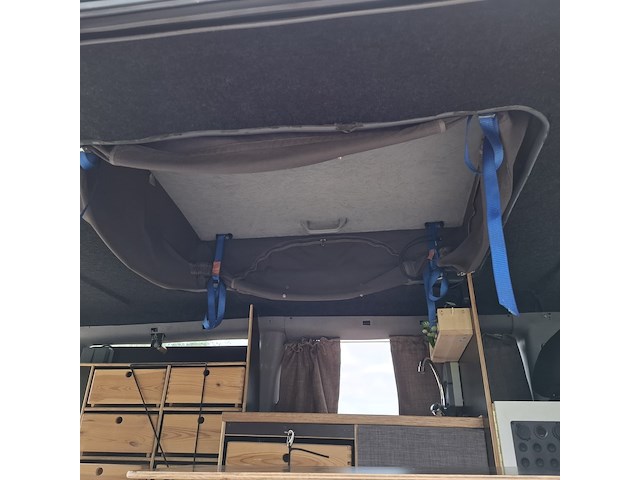 Bus camper, mercedes-benz, vito 110 d, groen, 1998 - afbeelding 14 van  52