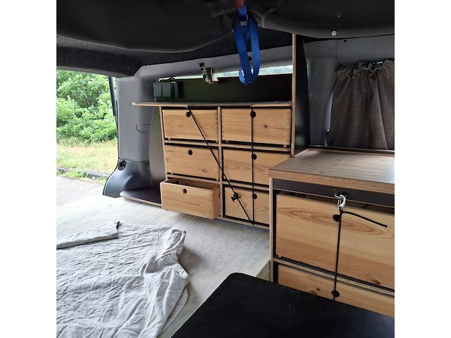 Bus camper, mercedes-benz, vito 110 d, groen, 1998 - afbeelding 16 van  52