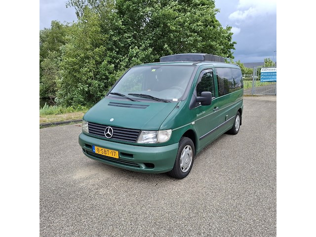 Bus camper, mercedes-benz, vito 110 d, groen, 1998 - afbeelding 12 van  52