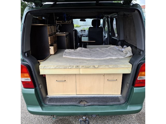 Bus camper, mercedes-benz, vito 110 d, groen, 1998 - afbeelding 24 van  52