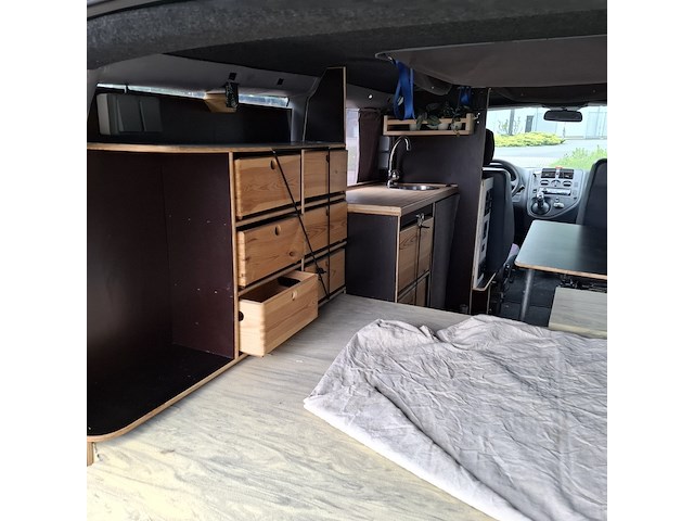 Bus camper, mercedes-benz, vito 110 d, groen, 1998 - afbeelding 25 van  52
