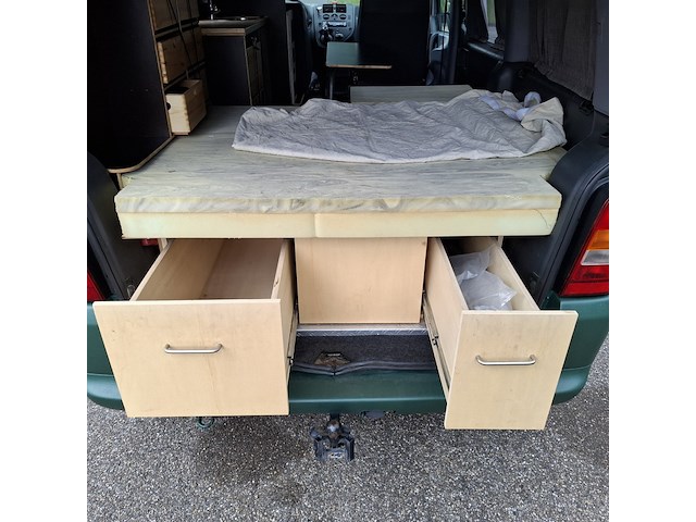Bus camper, mercedes-benz, vito 110 d, groen, 1998 - afbeelding 27 van  52