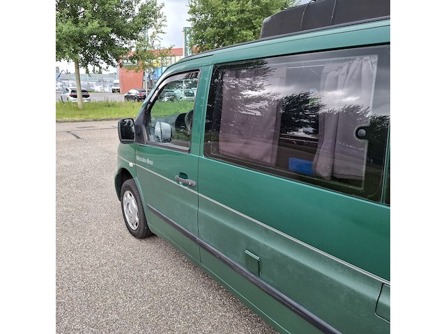 Bus camper, mercedes-benz, vito 110 d, groen, 1998 - afbeelding 31 van  52