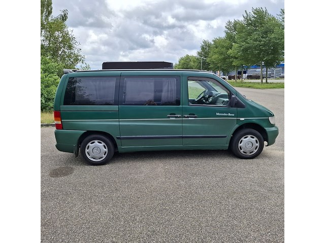 Bus camper, mercedes-benz, vito 110 d, groen, 1998 - afbeelding 45 van  52