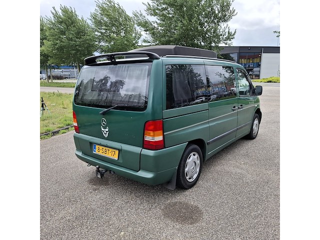 Bus camper, mercedes-benz, vito 110 d, groen, 1998 - afbeelding 49 van  52