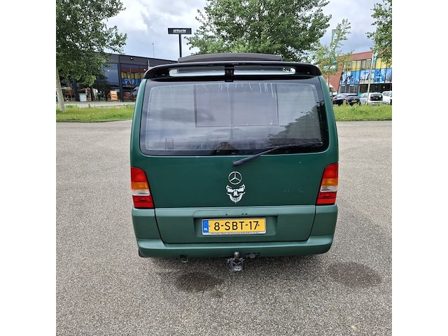 Bus camper, mercedes-benz, vito 110 d, groen, 1998 - afbeelding 50 van  52