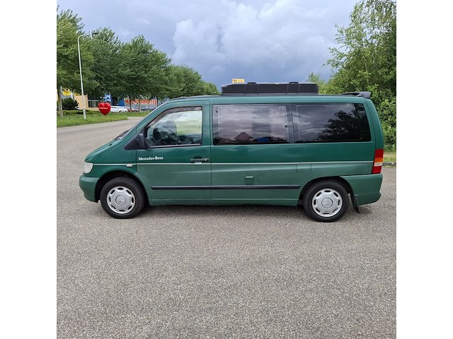 Bus camper, mercedes-benz, vito 110 d, groen, 1998 - afbeelding 52 van  52