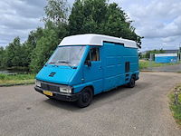 Buscamper, renault, master mk1, blauw, 1990