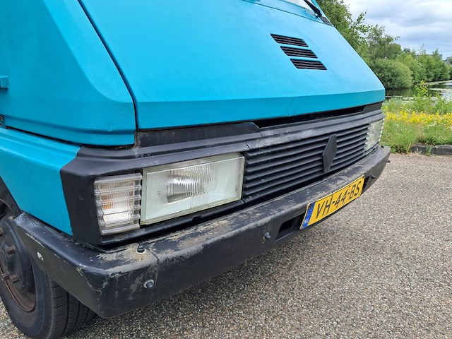 Buscamper, renault, master mk1, blauw, 1990 - afbeelding 22 van  93