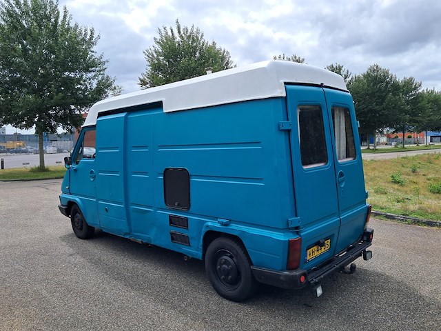 Buscamper, renault, master mk1, blauw, 1990 - afbeelding 23 van  93
