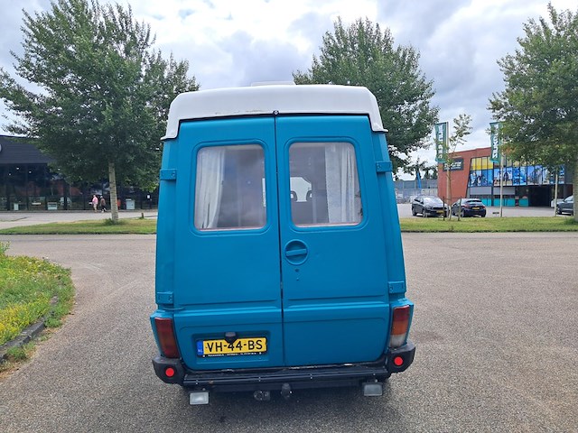 Buscamper, renault, master mk1, blauw, 1990 - afbeelding 34 van  93