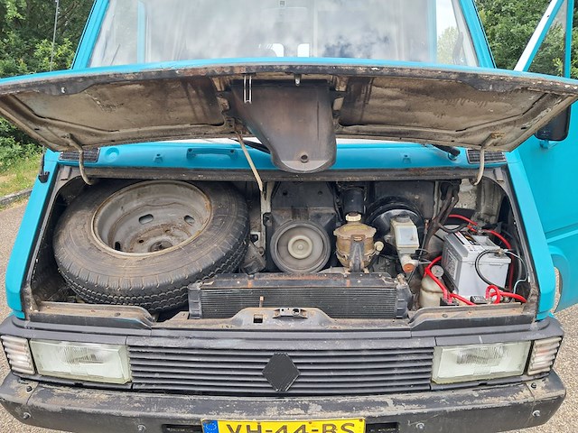 Buscamper, renault, master mk1, blauw, 1990 - afbeelding 51 van  93