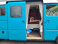 Buscamper, renault, master mk1, blauw, 1990 - afbeelding 55 van  93
