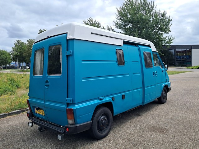 Buscamper, renault, master mk1, blauw, 1990 - afbeelding 45 van  93
