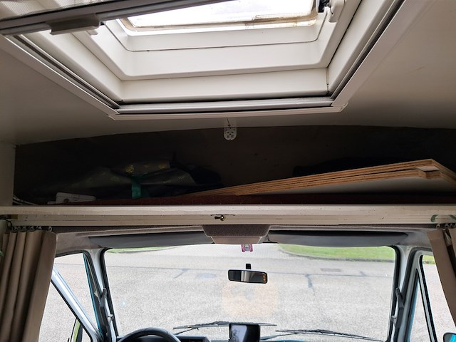 Buscamper, renault, master mk1, blauw, 1990 - afbeelding 62 van  93