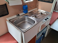 Buscamper, renault, master mk1, blauw, 1990 - afbeelding 83 van  93