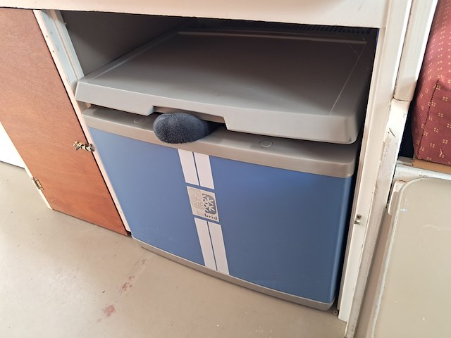 Buscamper, renault, master mk1, blauw, 1990 - afbeelding 84 van  93