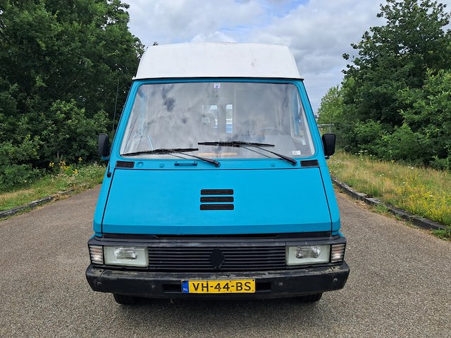 Buscamper, renault, master mk1, blauw, 1990 - afbeelding 78 van  93