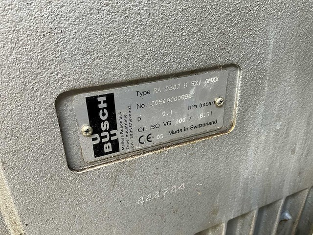 Busch - ra0302 - vacuümpompen - afbeelding 3 van  13